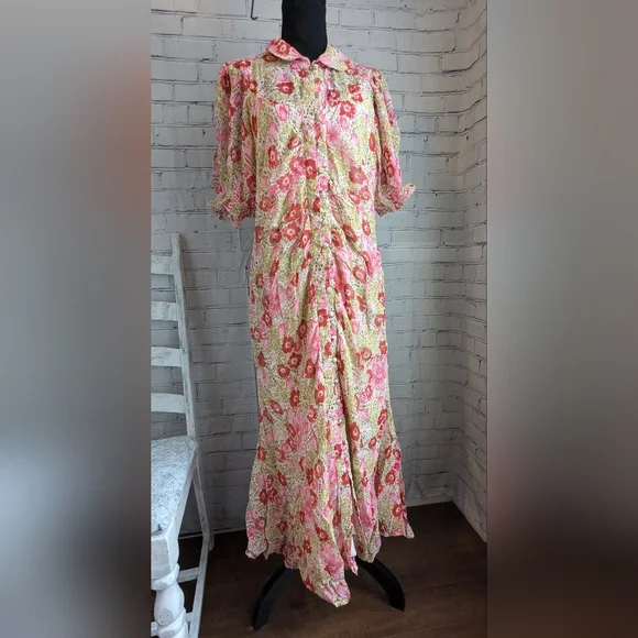 Anthropologie NWT mesh shirt dress - Picture 2 of 16